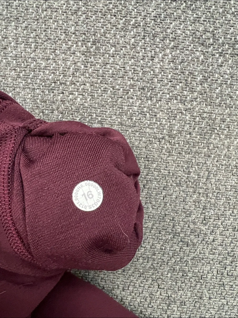 lululemon athletica Deep Maroon High-Rise Bike Shorts